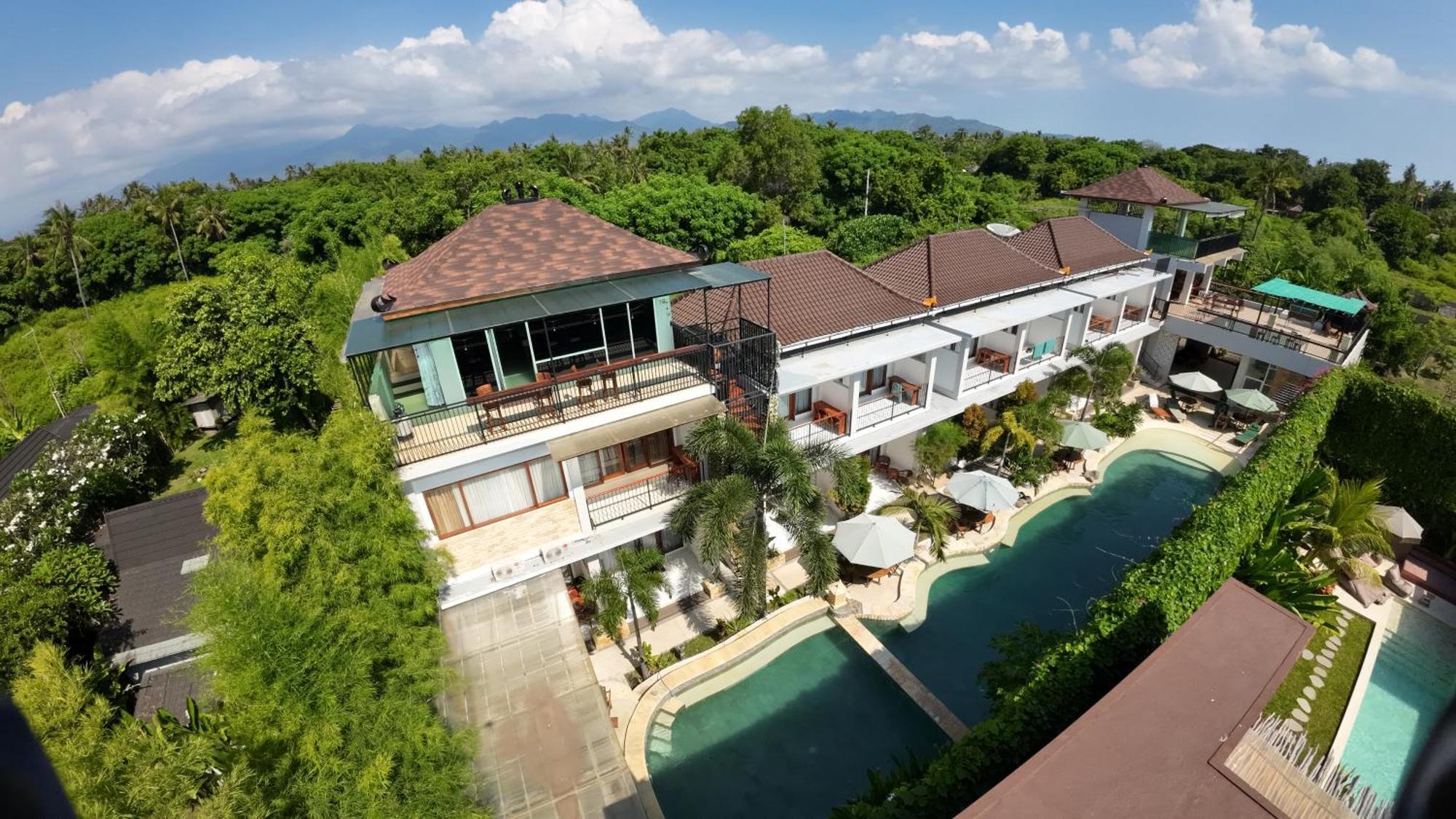 De Padma Gili Air酒店 外观 照片